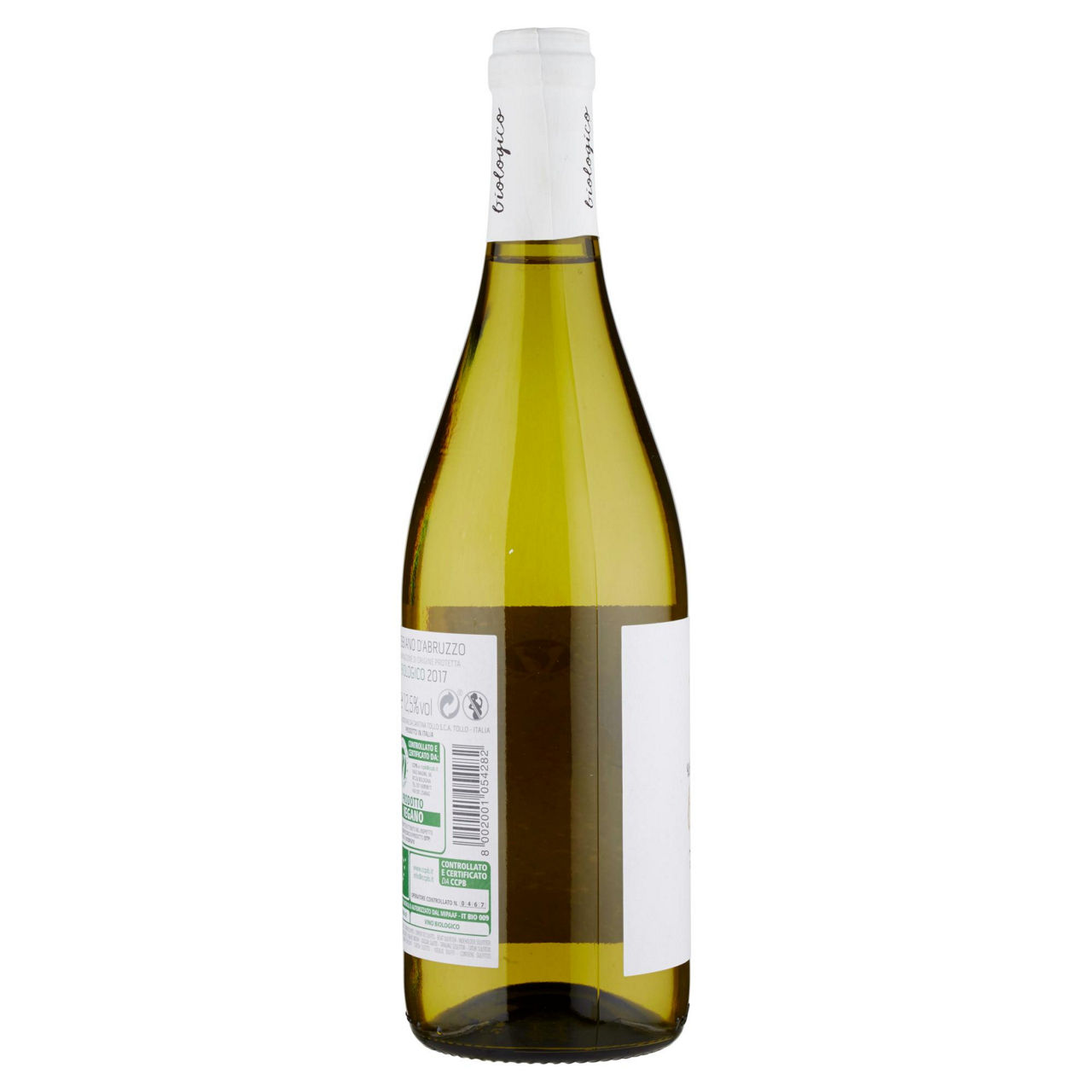 Vino bianco Trebbiano d'Abruzzo DOP bio 750 ml - Immagine 31