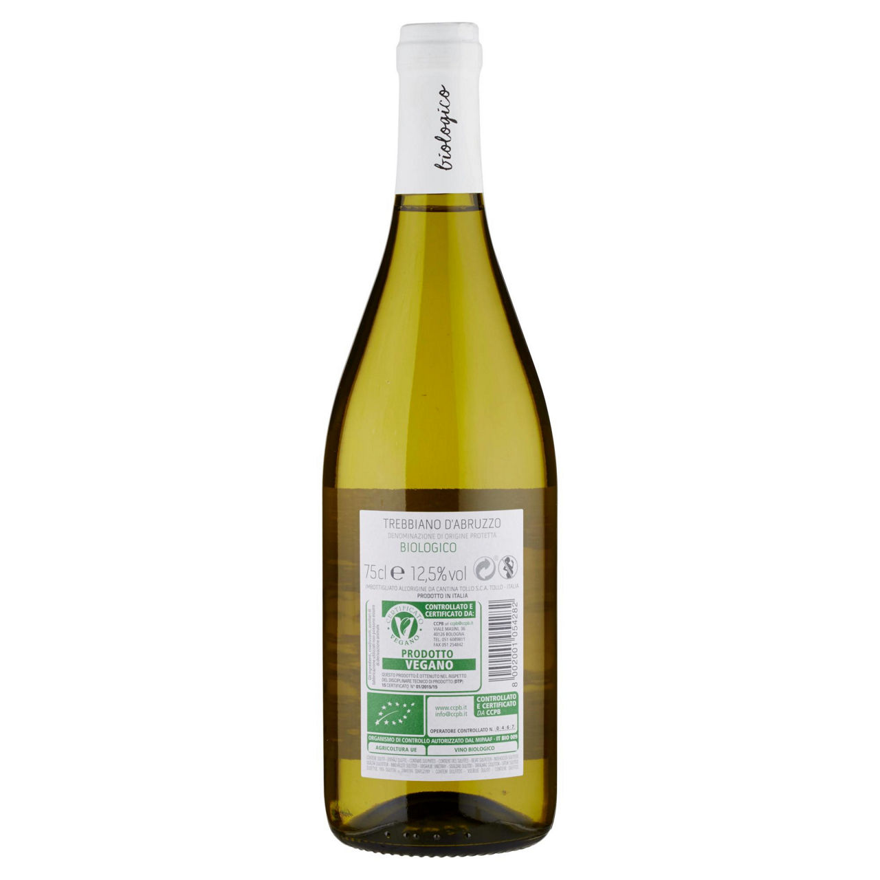 Vino bianco Trebbiano d'Abruzzo DOP bio 750 ml - Immagine 21