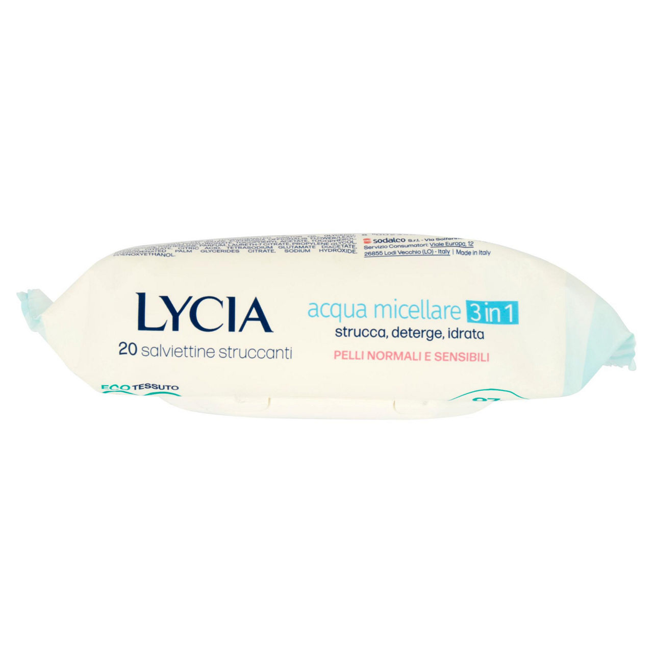 Salviettine struccanti lycia all'acqua micellare pz.20 - Immagine 21