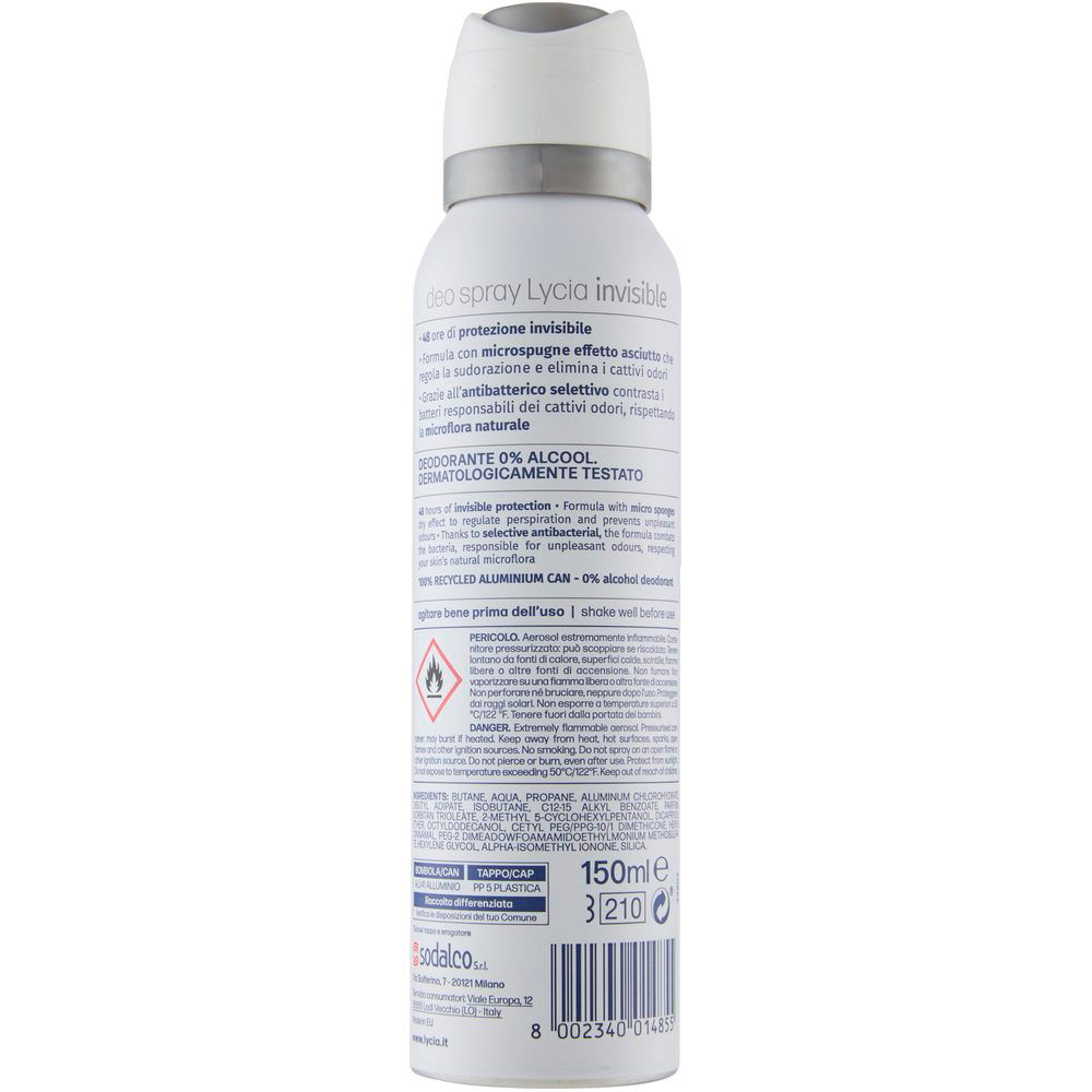 Deodorante spray Invisible Fast Dry 150 ml - Immagine 21