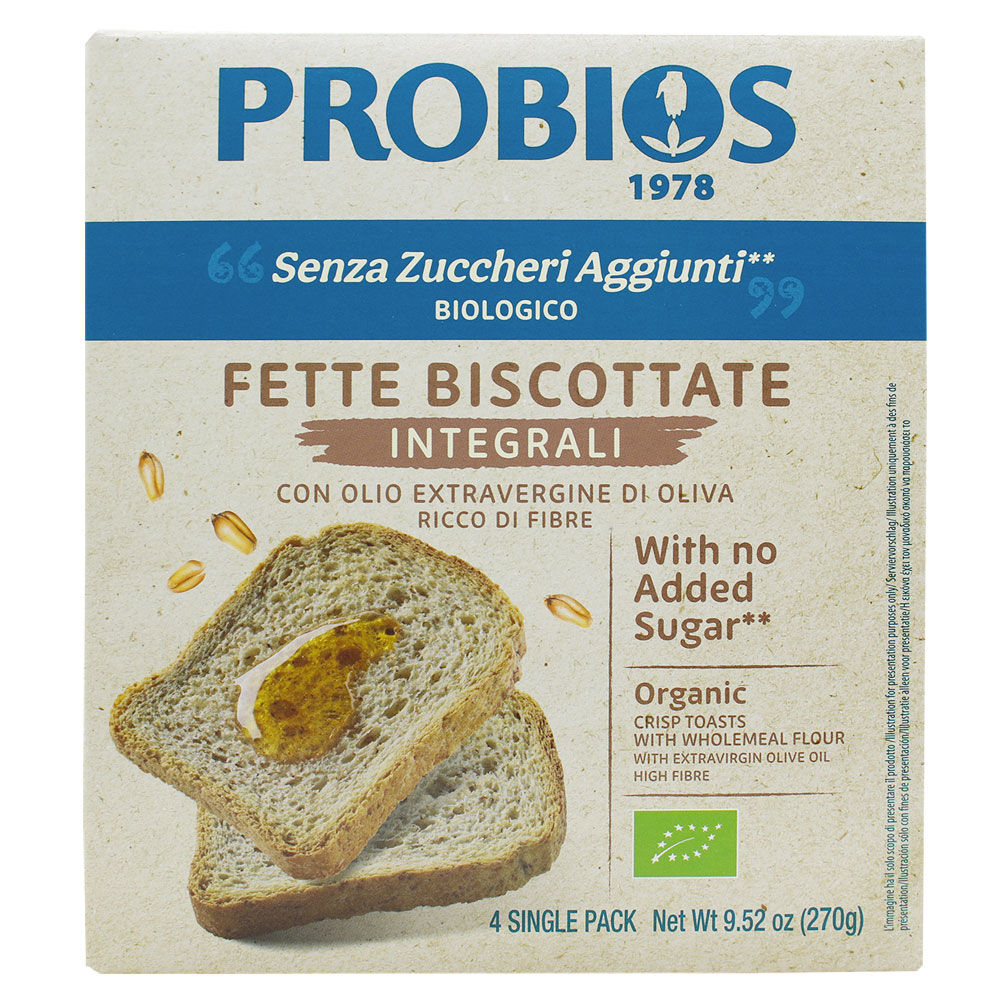 Fette biscottate integrali bio senza zucchero 270 gr - Immagine 11