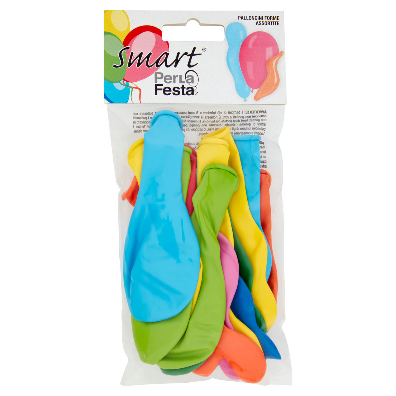 Palloncino forme  assortite perlafesta pz 18 - Immagine 01