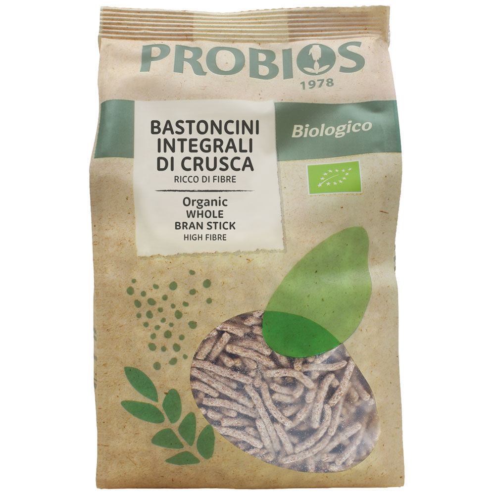 Bastoncini di crusca di grano bio 250 gr - Immagine 11