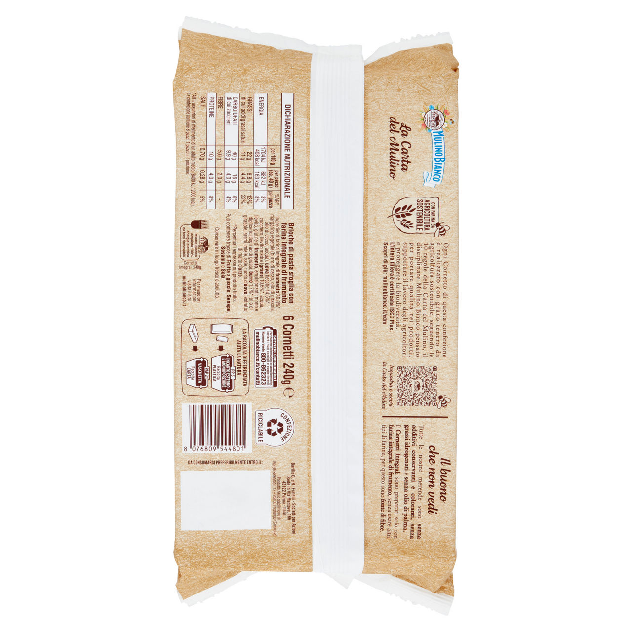Cornetti integrali 6 pz 240 gr - Immagine 41