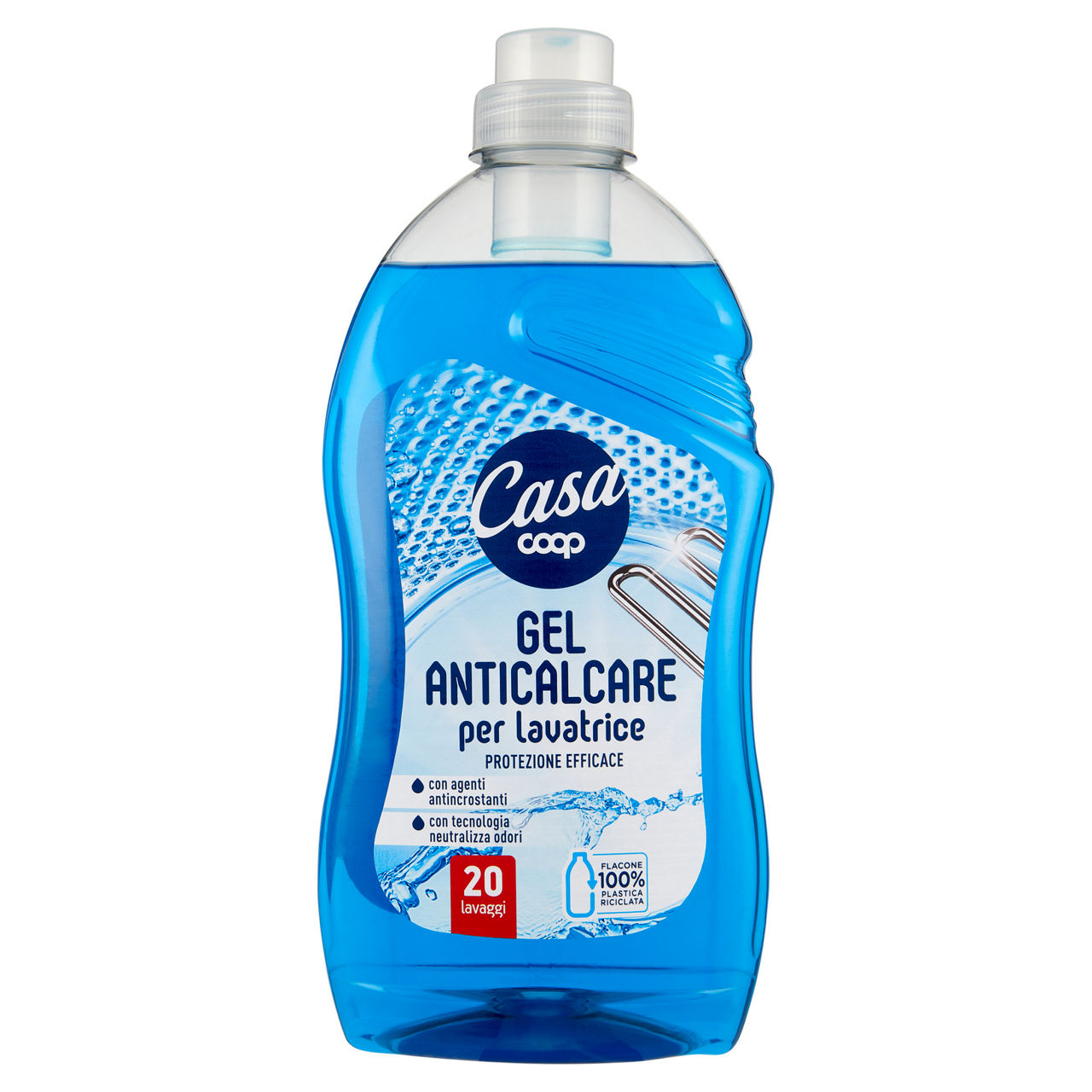 Anticalcare per lavatrice in gel flacone 1 lt