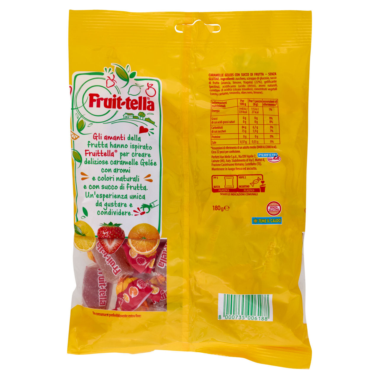 Caramelle morbide gelée alla frutta 180 gr  - Immagine 31