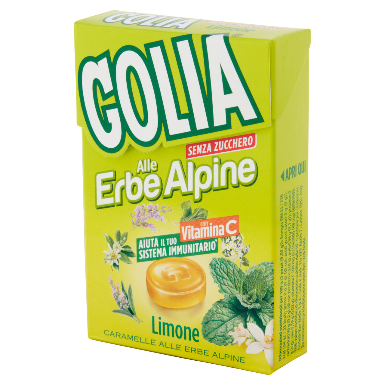 Caramelle dure al limone senza zucchero 49 gr - Immagine 31