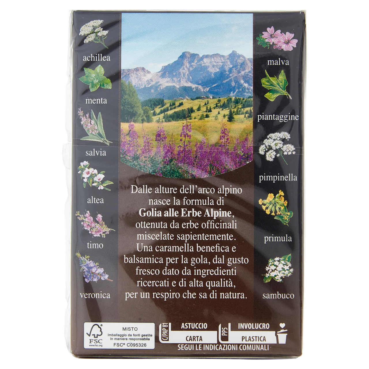 Caramelle s/z golia activ liquorice herbs scatola g 49 - Immagine 11