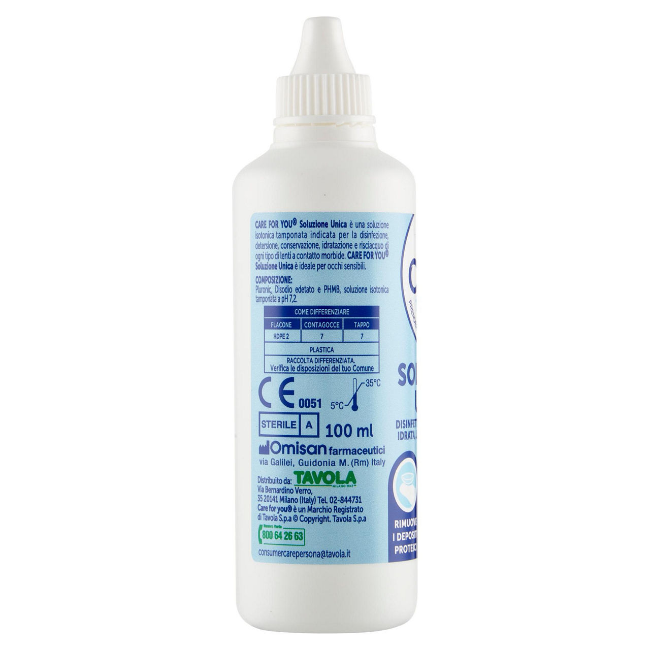 Soluzione unica plus care for you  ml. 100 - Immagine 31