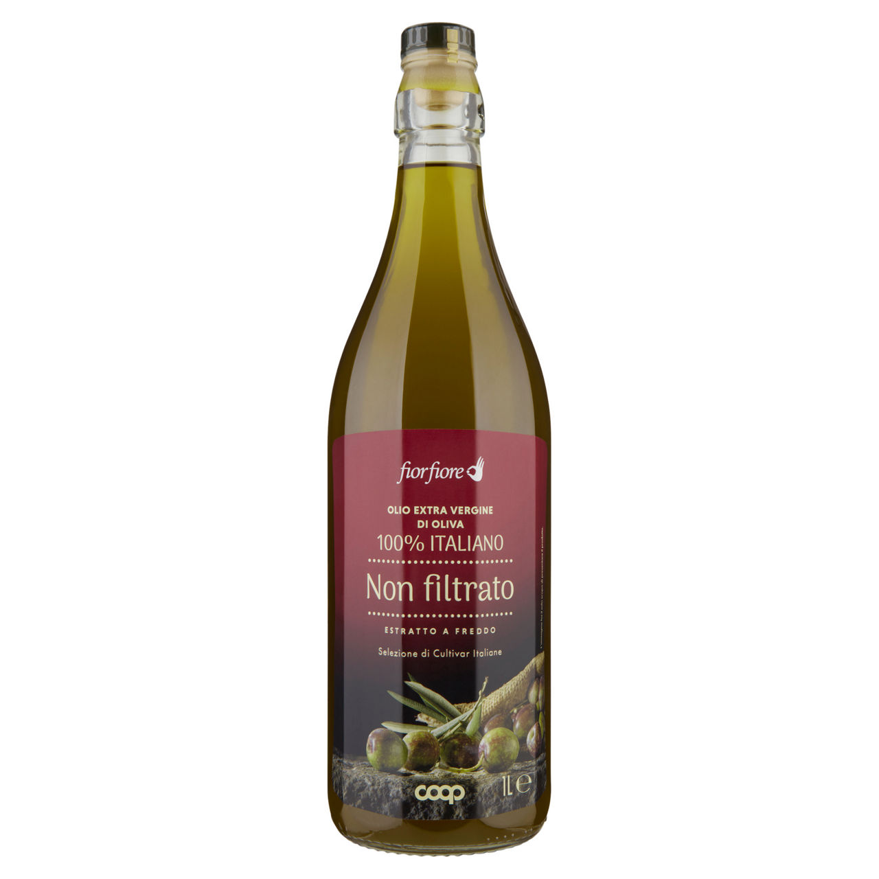 Olio extravergine di oliva 100% italiano non filtrato l1 - Immagine 01