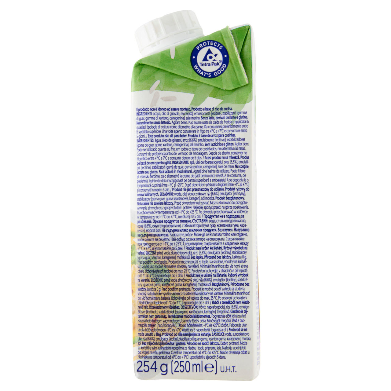 Panna vegetale a base di riso 250 ml - Immagine 11