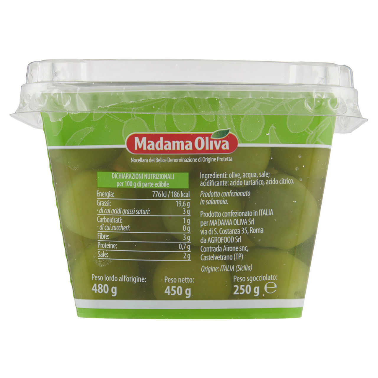 Olive Nocellara del Belice DOP dolci verdi 250 gr - Immagine 31