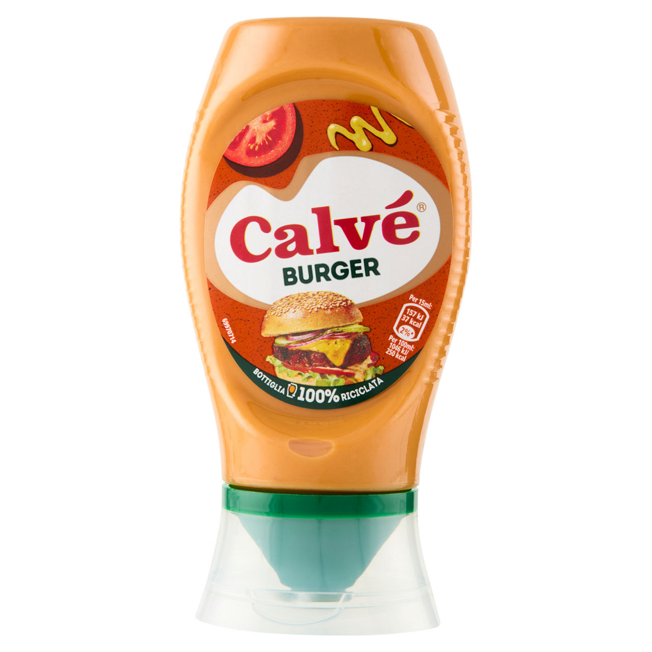 Salsa burger al pomodoro con salsa worcestershire 260 gr - Immagine 01