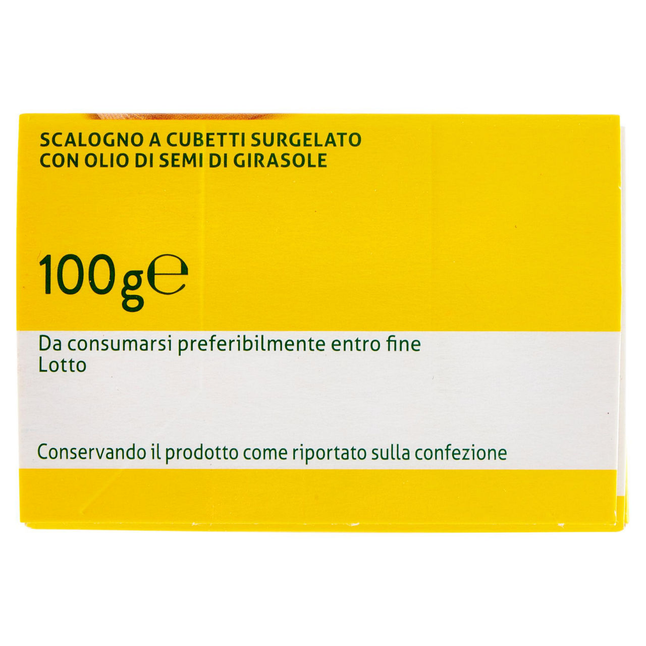 Scalogno a cubetti surgelato 100 gr - Immagine 51