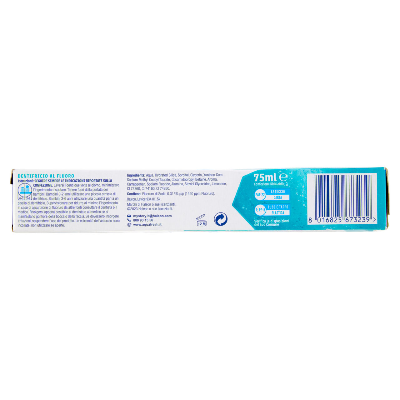 Dentifricio junior scatola 75 ml - Immagine 51