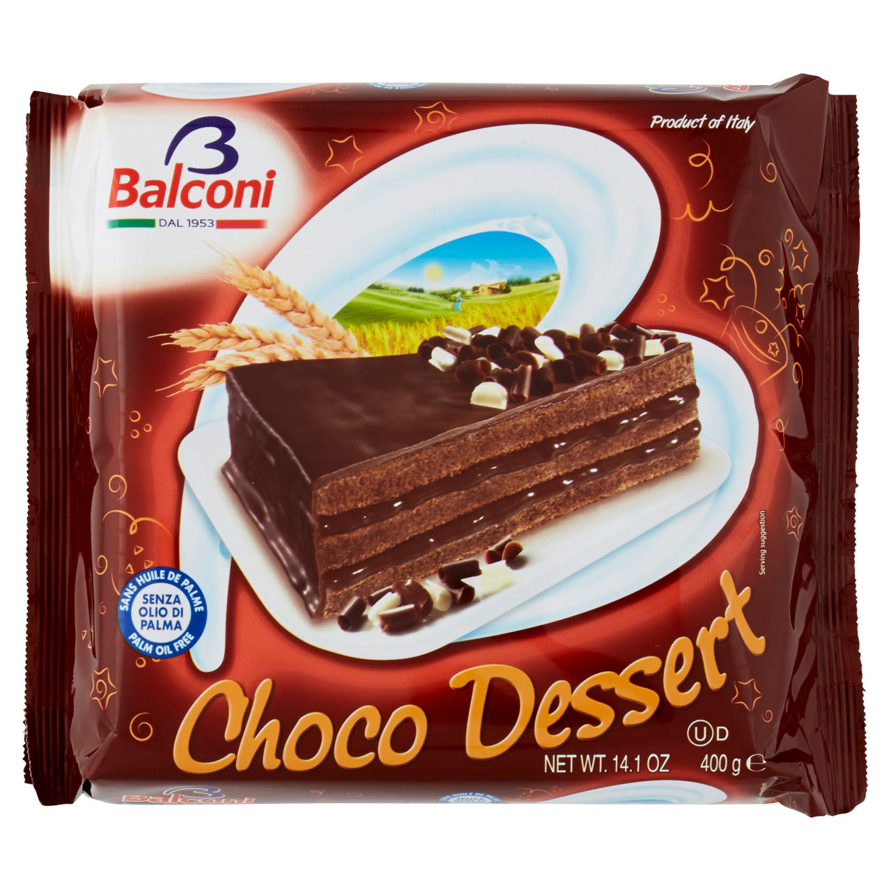 Torta dessert al cioccolato 400 gr - Immagine 01