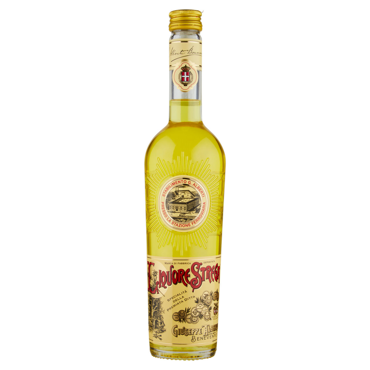 Liquore strega  alberti 40 gradi bottiglia ml. 500