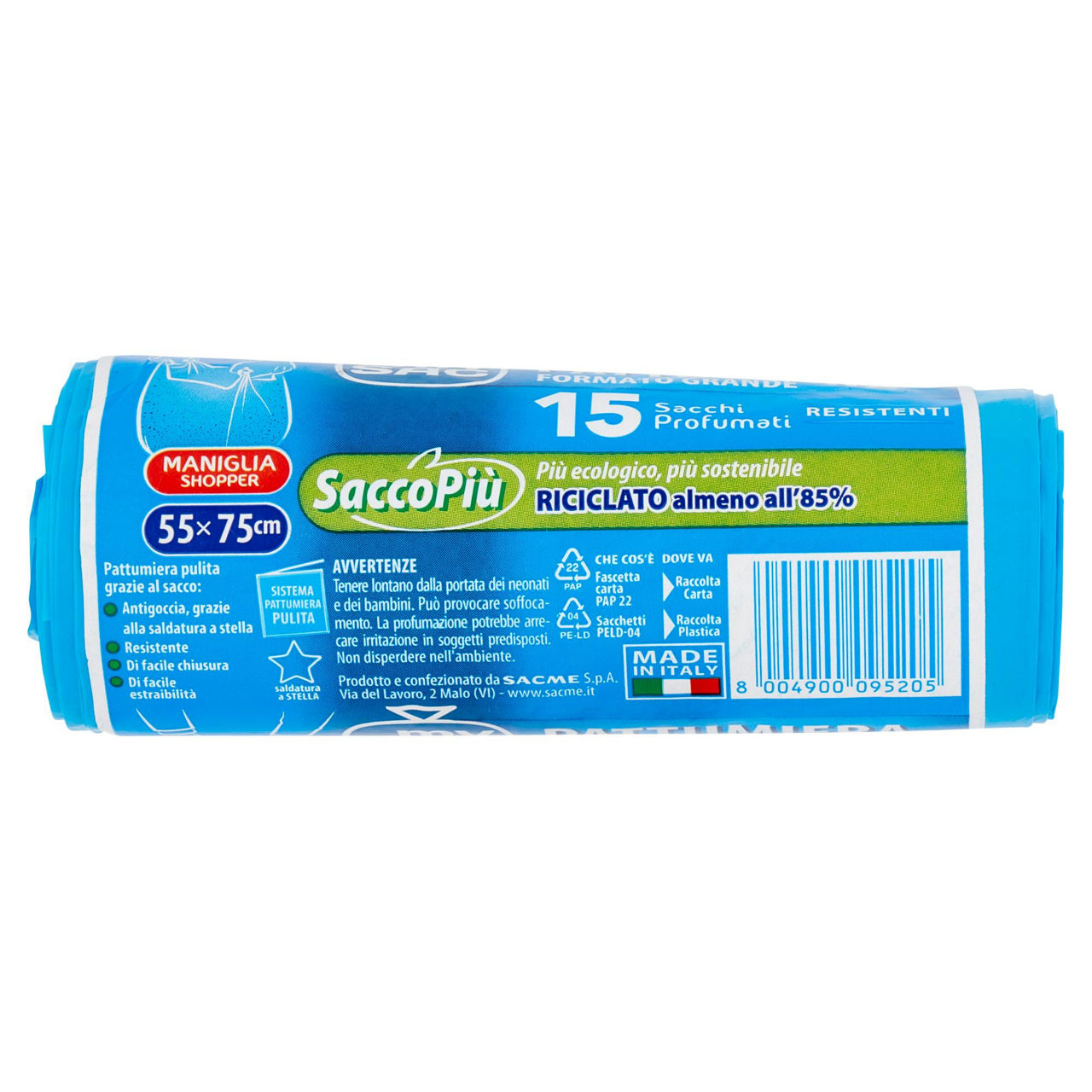 Sacchi nettezza grandi 55x75 cm 15 pz - Immagine 21