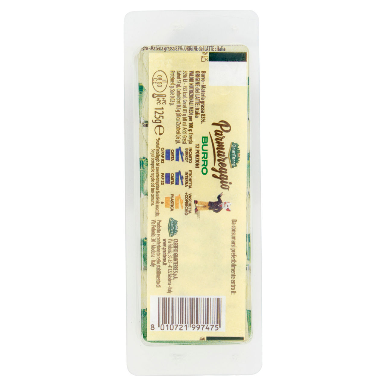 Burro mono porzioni 12 pz 125 gr - Immagine 41