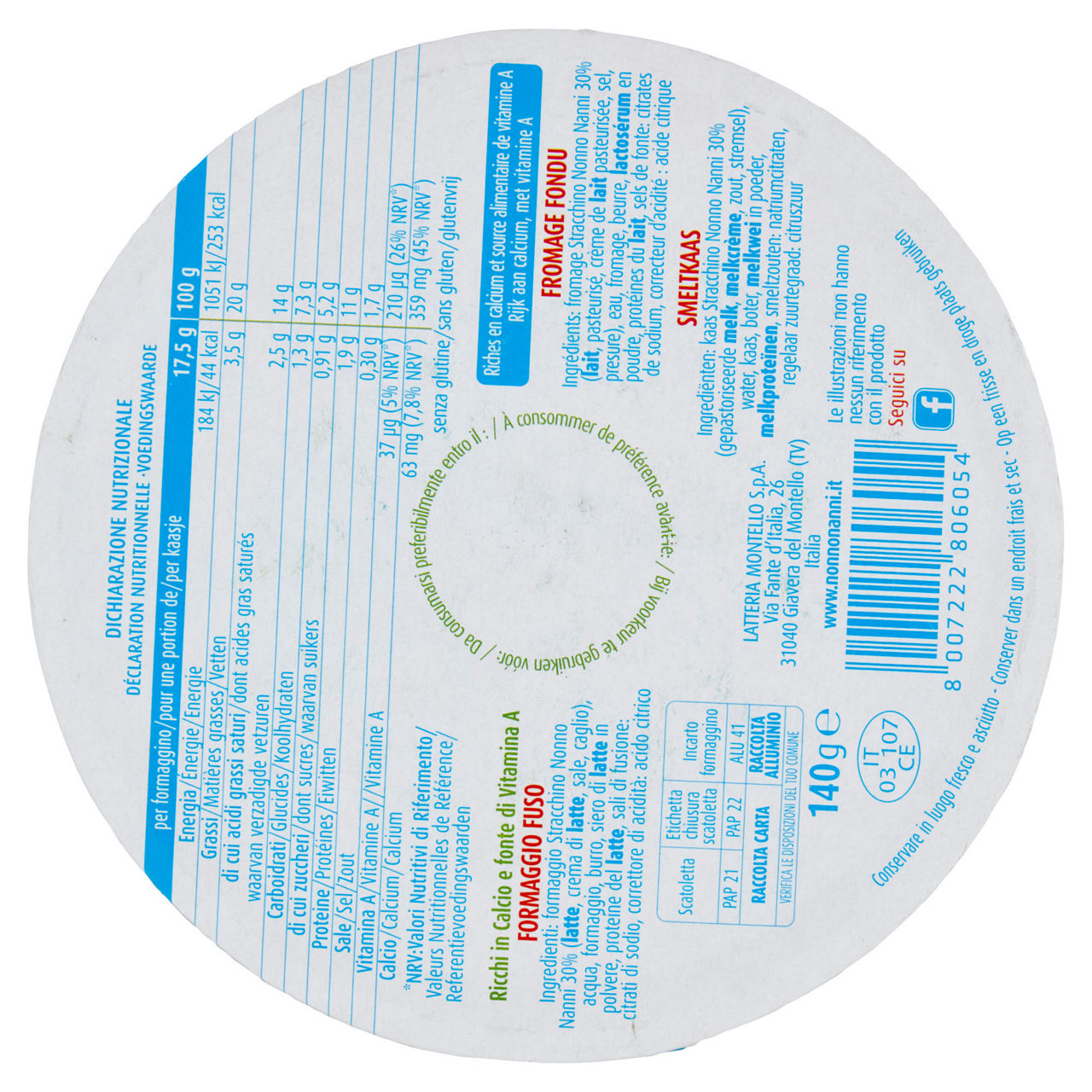Formaggini 8 pz 140 gr - Immagine 31