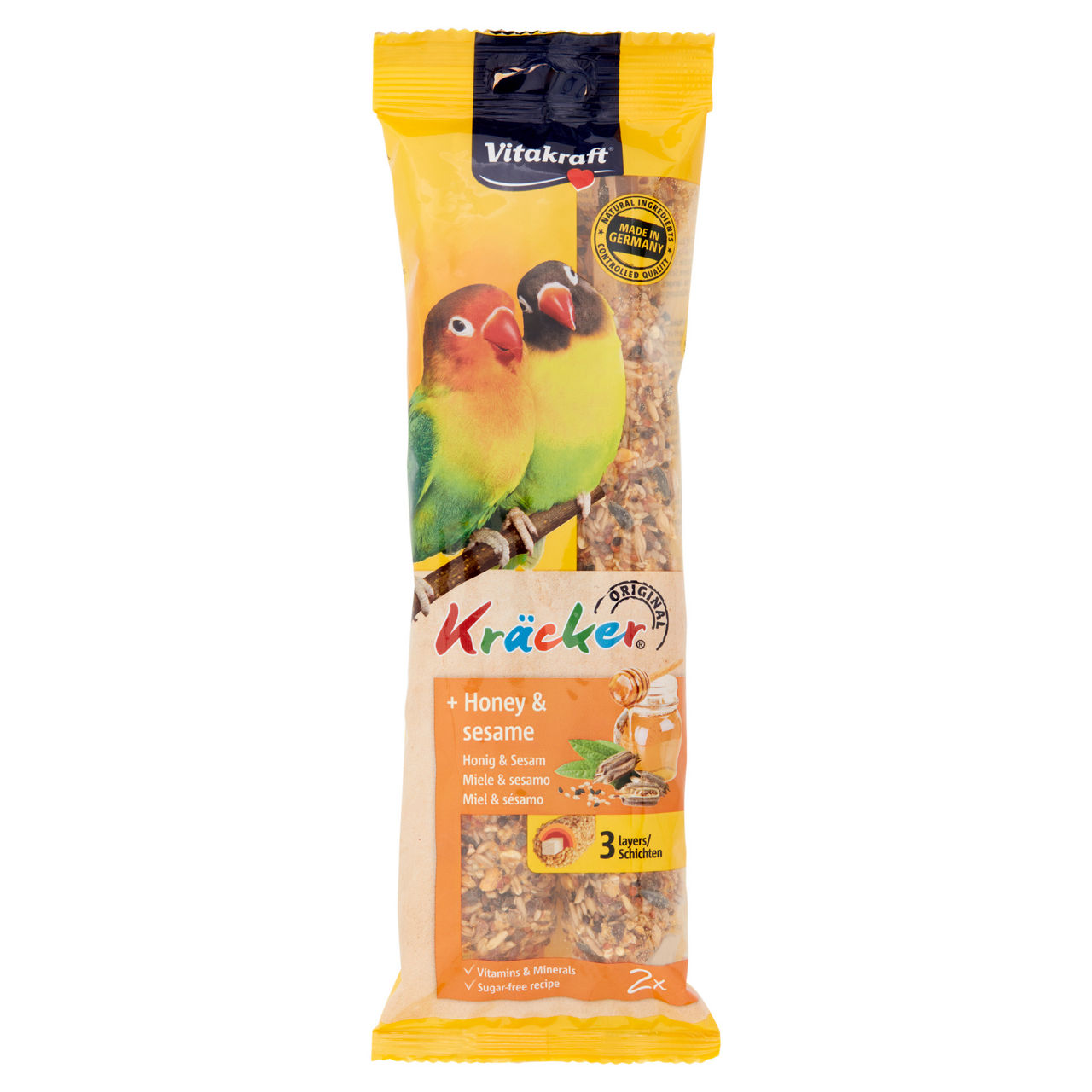 Vitakraft kracker uovo esotici 2 pz gr 180 - Immagine 01
