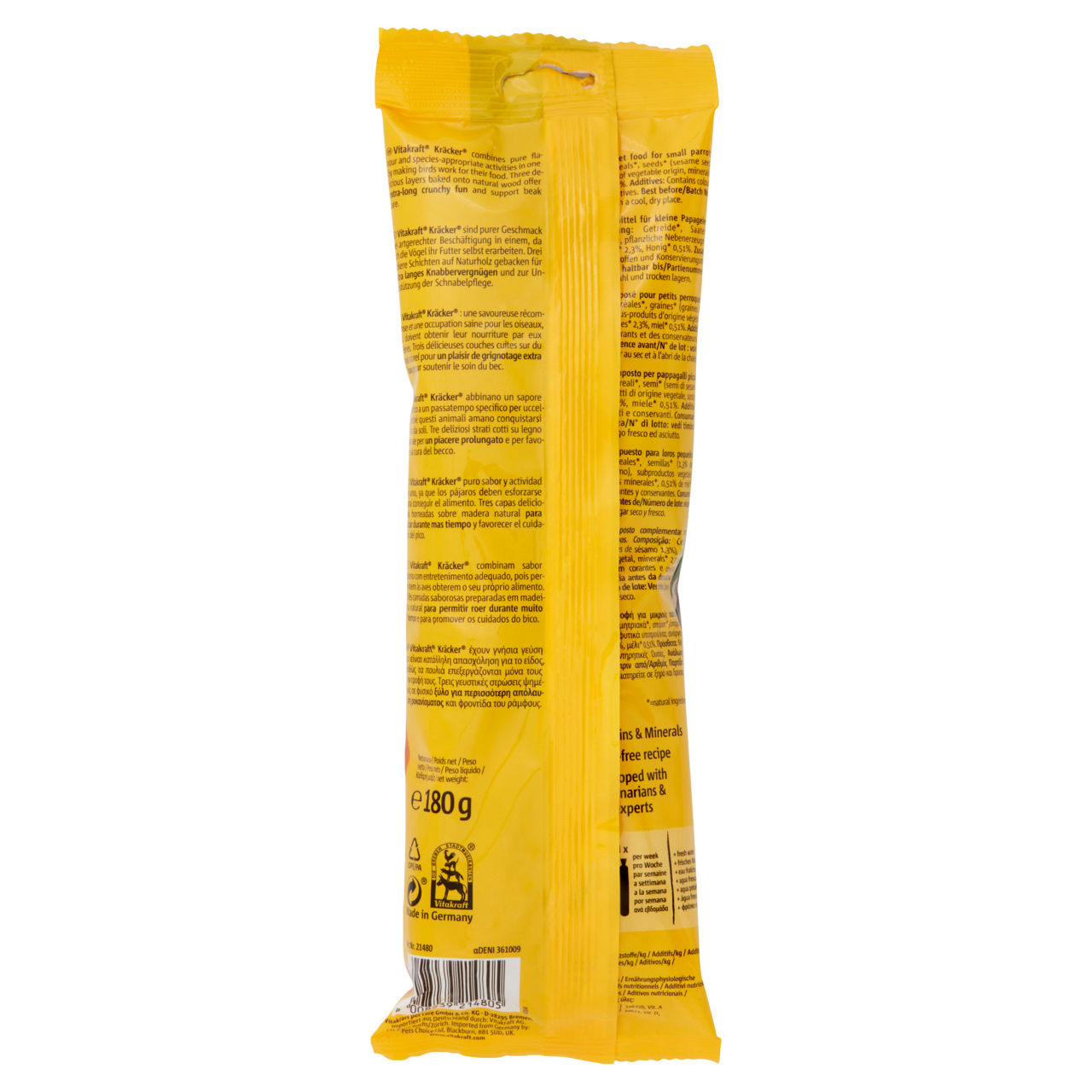 Vitakraft kracker uovo esotici 2 pz gr 180 - Immagine 11