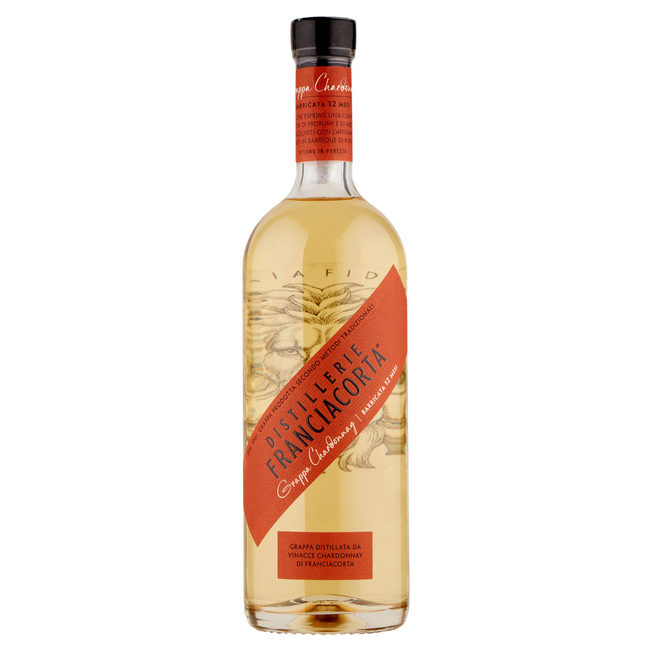 Grappa chardonnay di franciacorta barricata 40 gradi fratelli  gozio btg ml 500 - Immagine 01