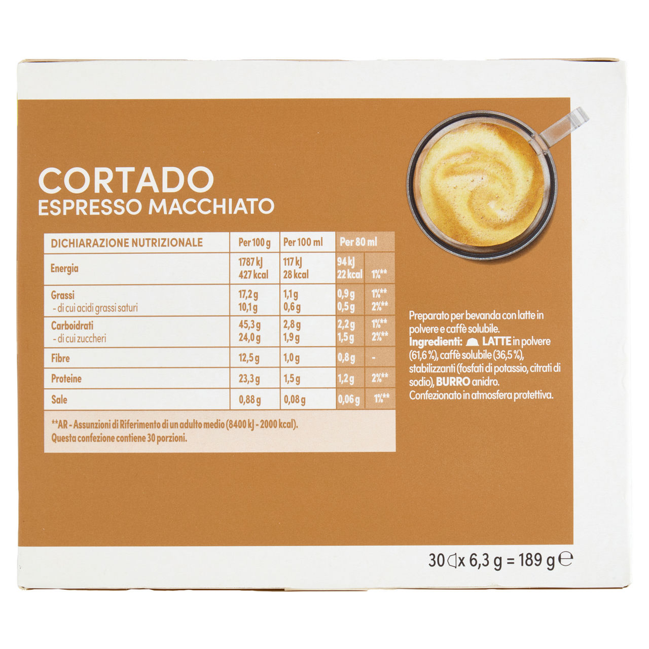 Caffè macchiato in capsule Cortado 30 pz - Immagine 41