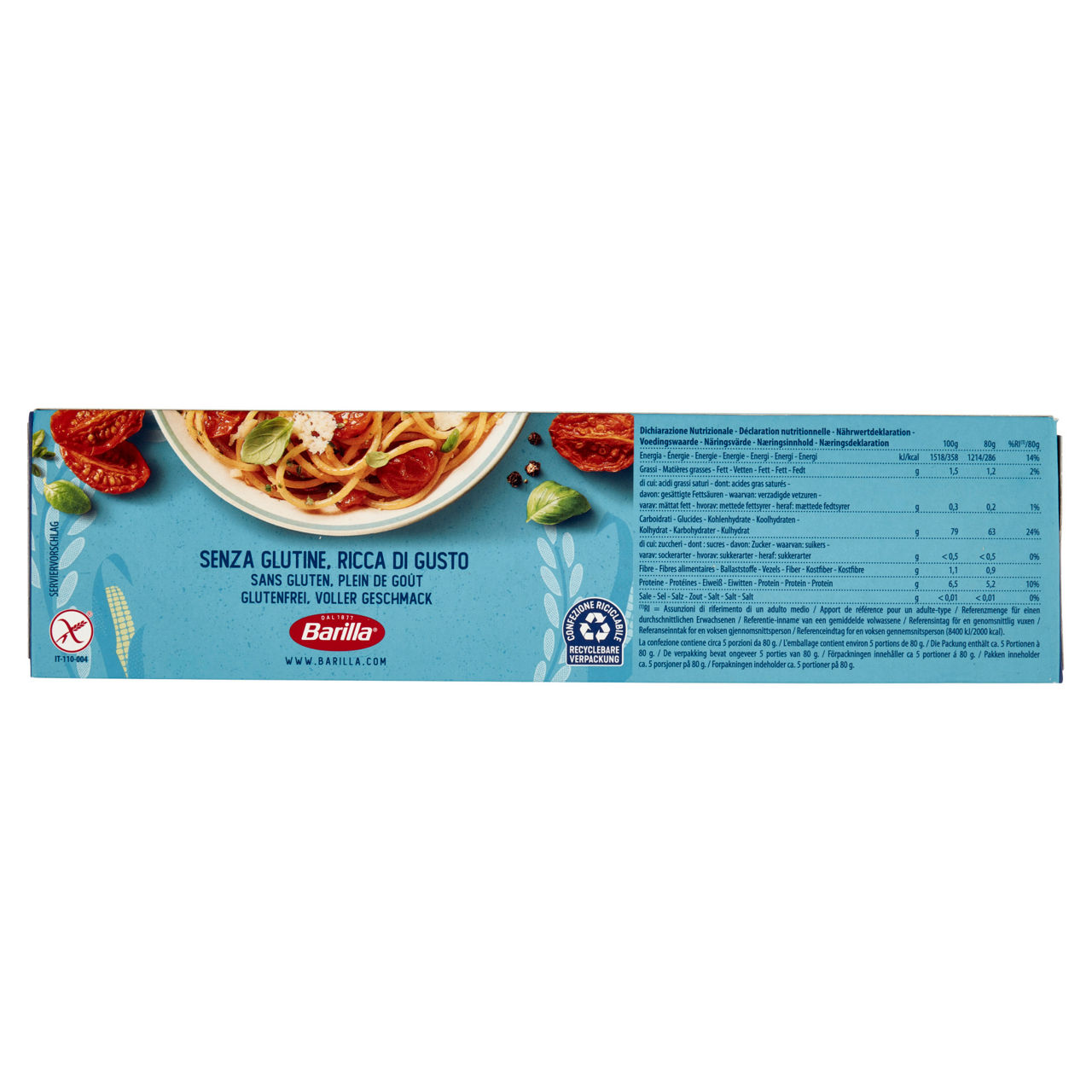 Spaghetti n.5 pasta di mais e riso senza glutine 400 gr - Immagine 41