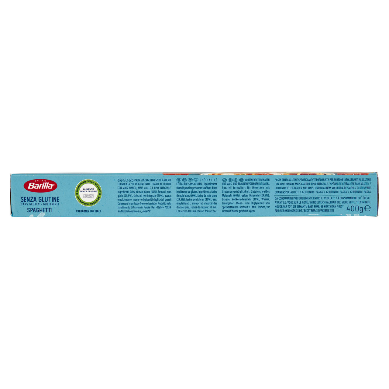 Spaghetti n.5 pasta di mais e riso senza glutine 400 gr - Immagine 61