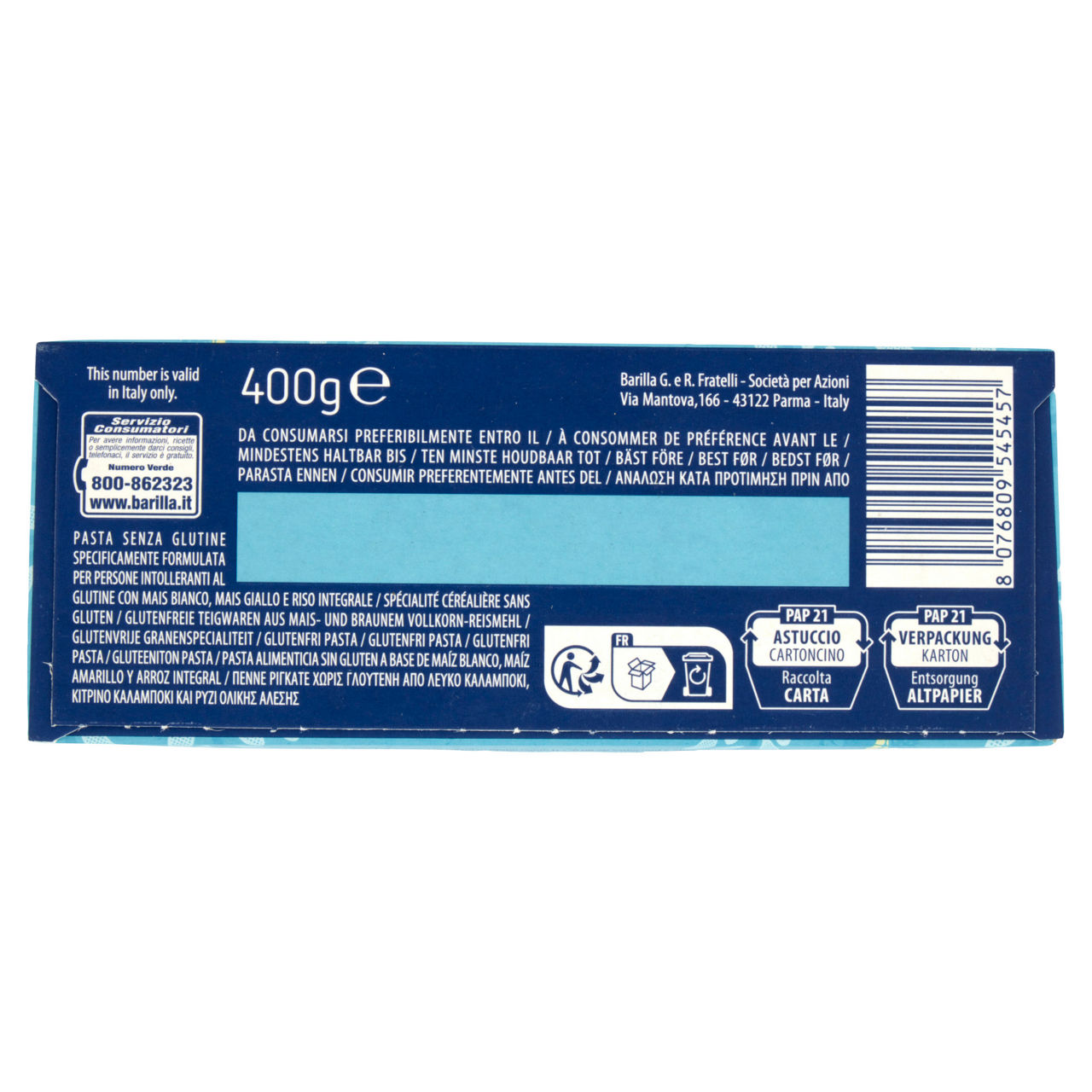 Penne rigate pasta di mais e riso senza glutine 400 gr - Immagine 21