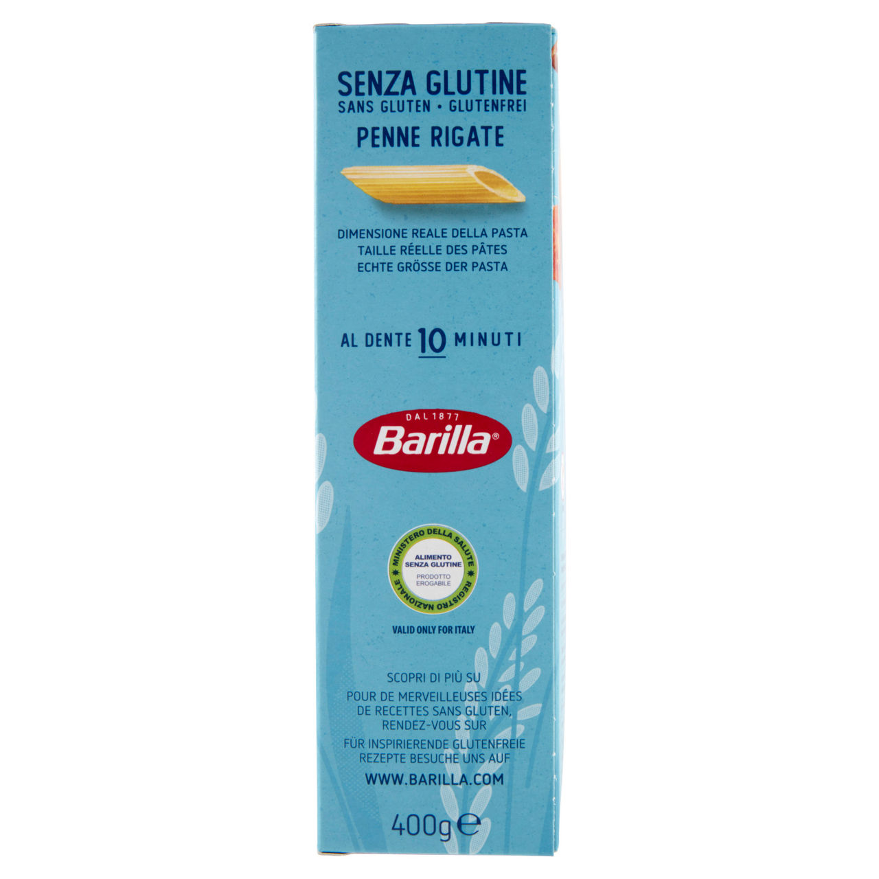 Penne rigate pasta di mais e riso senza glutine 400 gr - Immagine 51