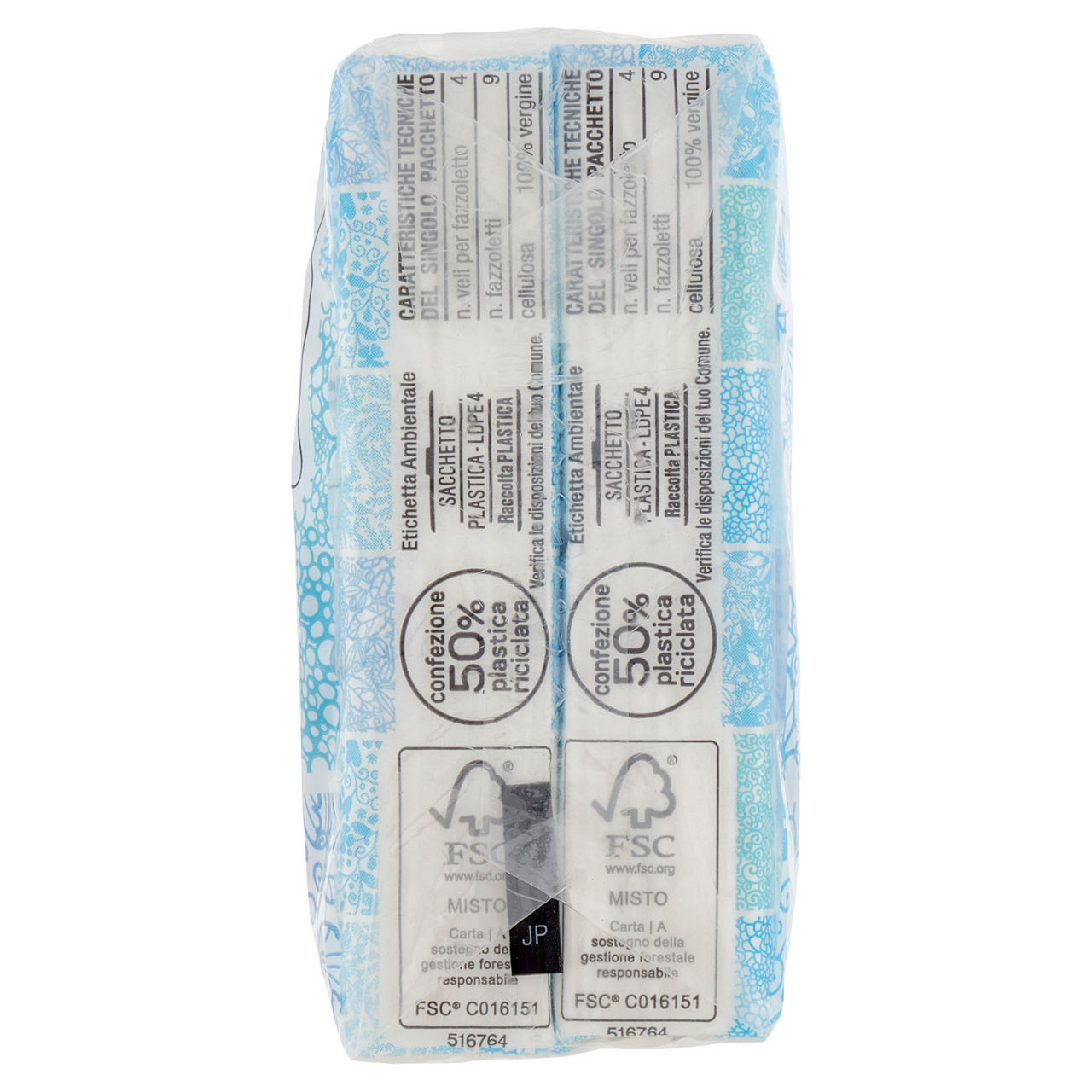 Fazzoletti di carta coop fsc balsamici 4 veli 9x10pc cellophane pz 1 - Immagine 41