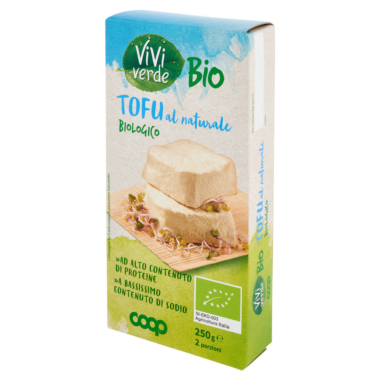 Tofu al naturale bio 2 pz 250 gr - Immagine 161