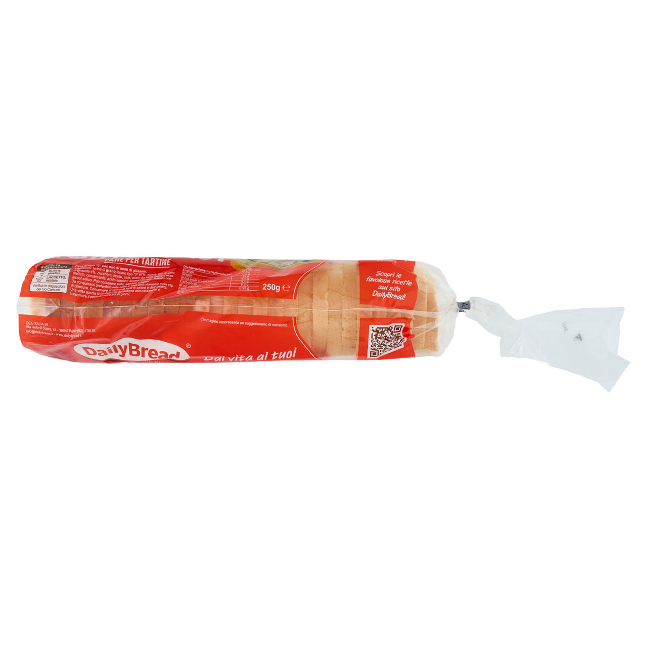 Pane tartine rotondo party toast cea flow-pack gr. 250 - Immagine 41