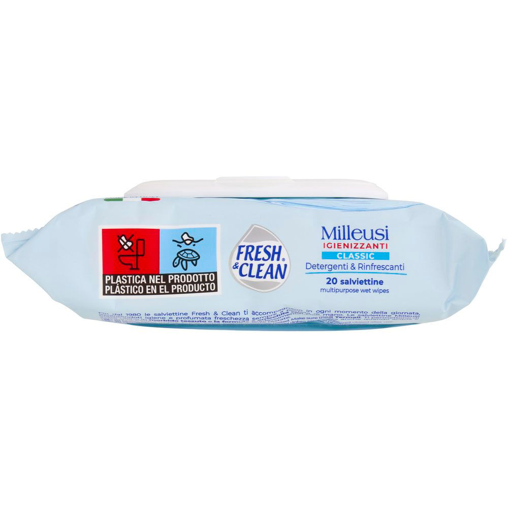 Salviette milleusi Classic extra freschezza con minerali termali 20 pz - Immagine 101