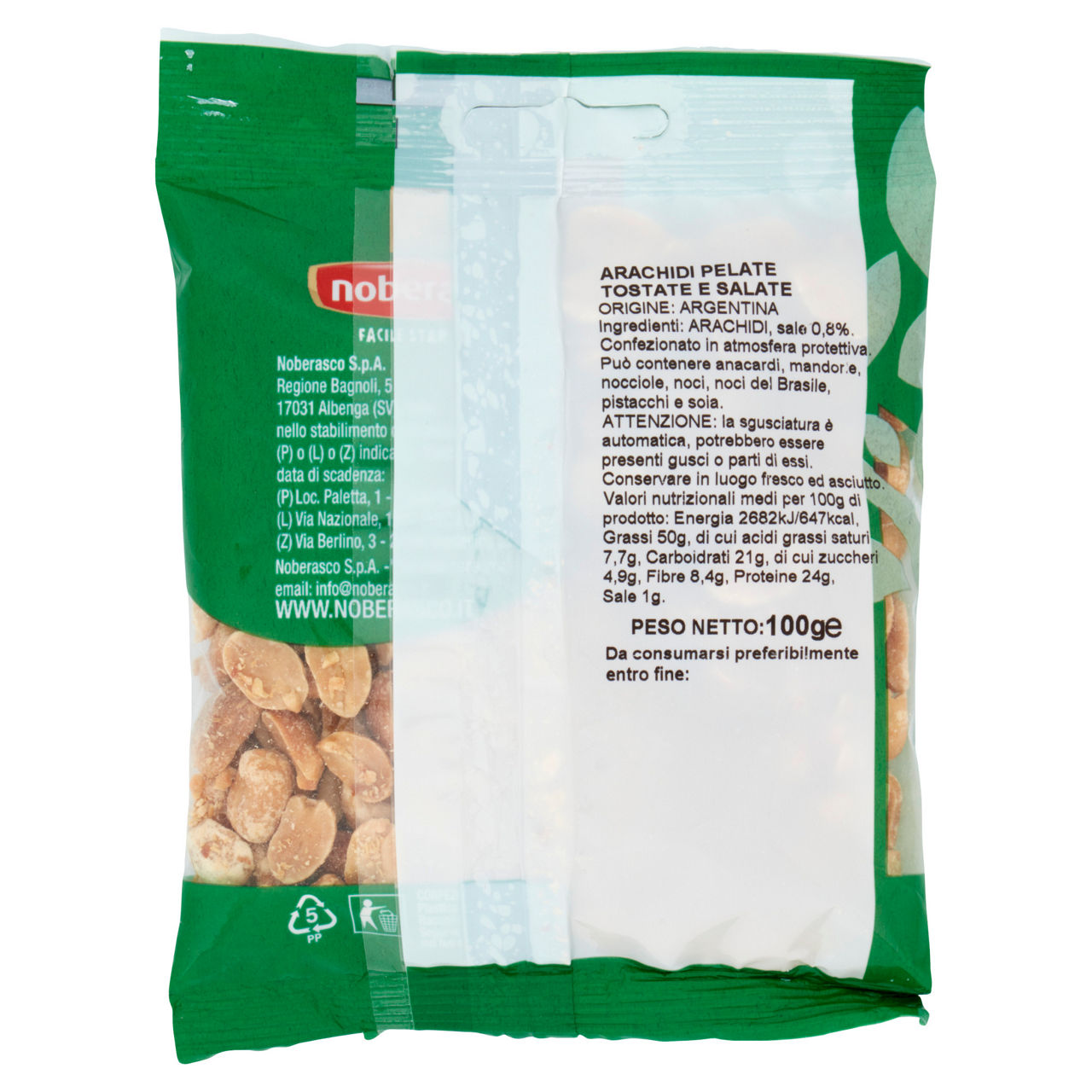 Arachidi cotte al forno 100 gr - Immagine 11