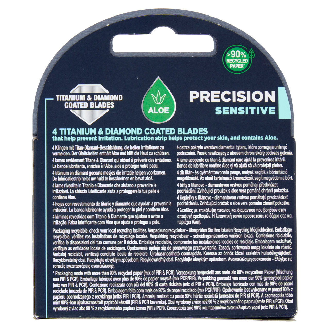Ricambio lame wilkinsons quattro titanium sensitive bl. pz. 4 - Immagine 51