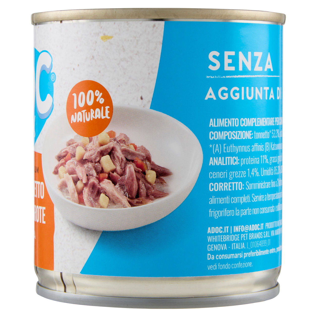 Umido per cani tonnetto con patate e carote 285 gr - Immagine 21