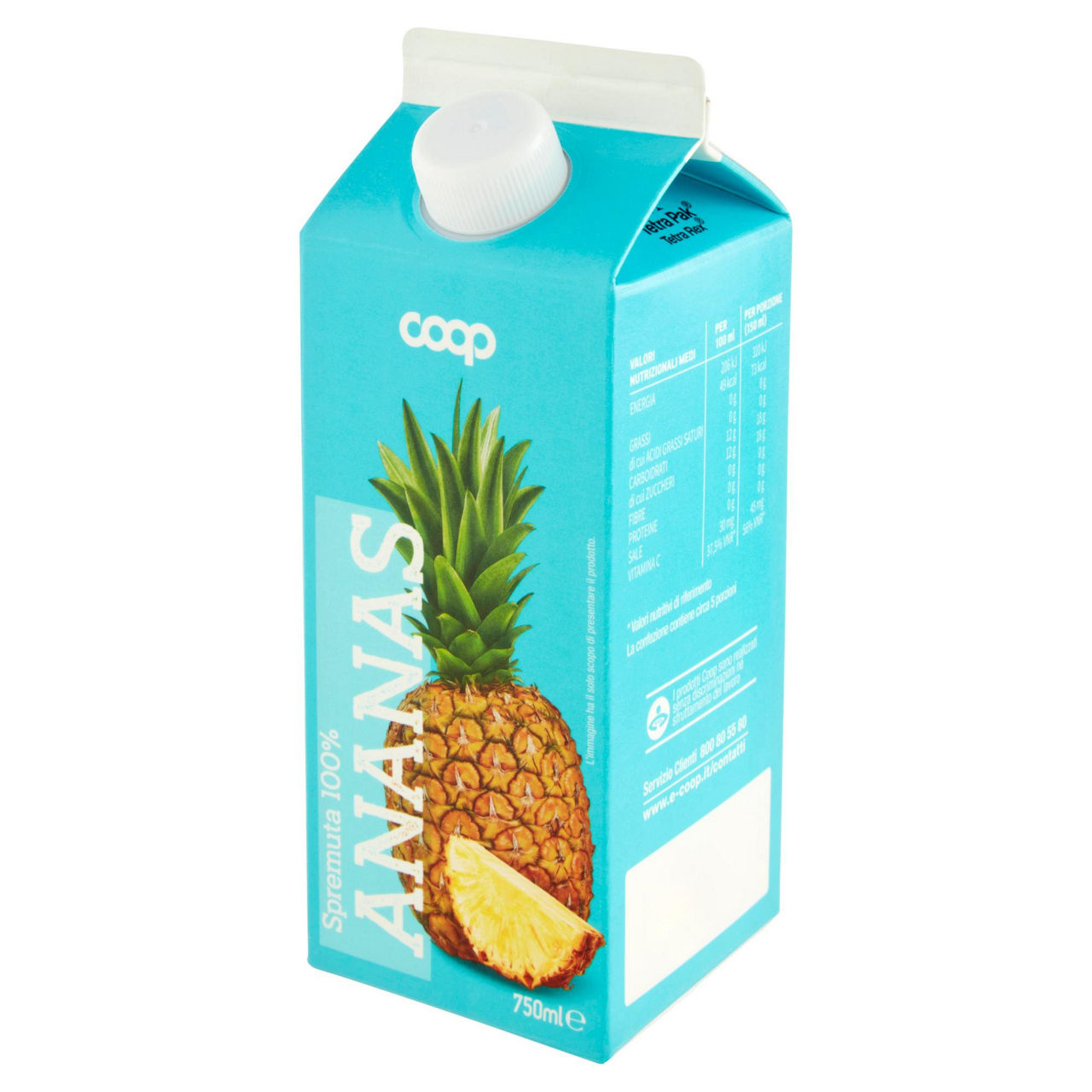 Spremuta 100% ananas della Costa Rica selezionati 750 ml - Immagine 51