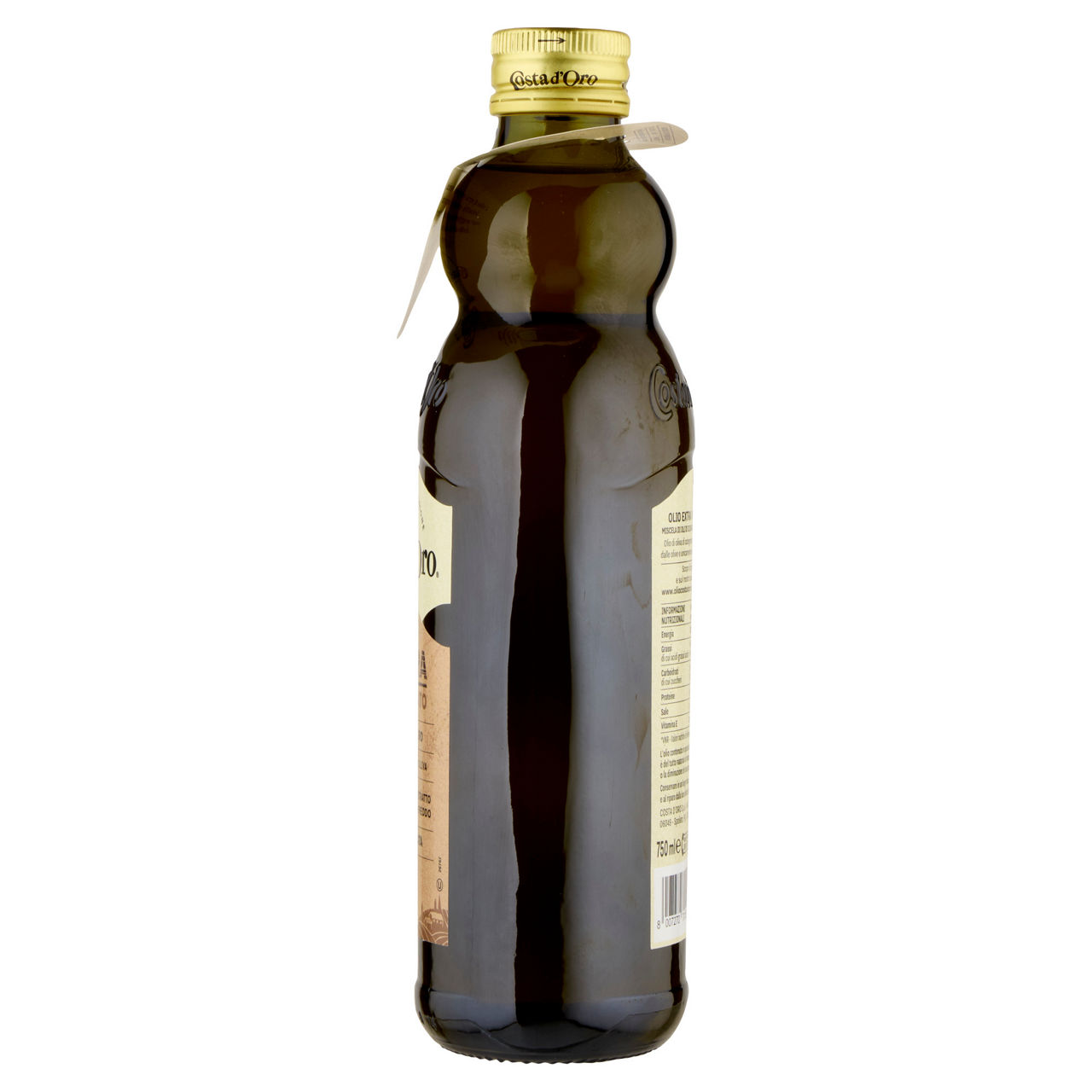 Olio extravergine integrale non filtrato costa d'oro bottiglia ml. 750 - Immagine 41