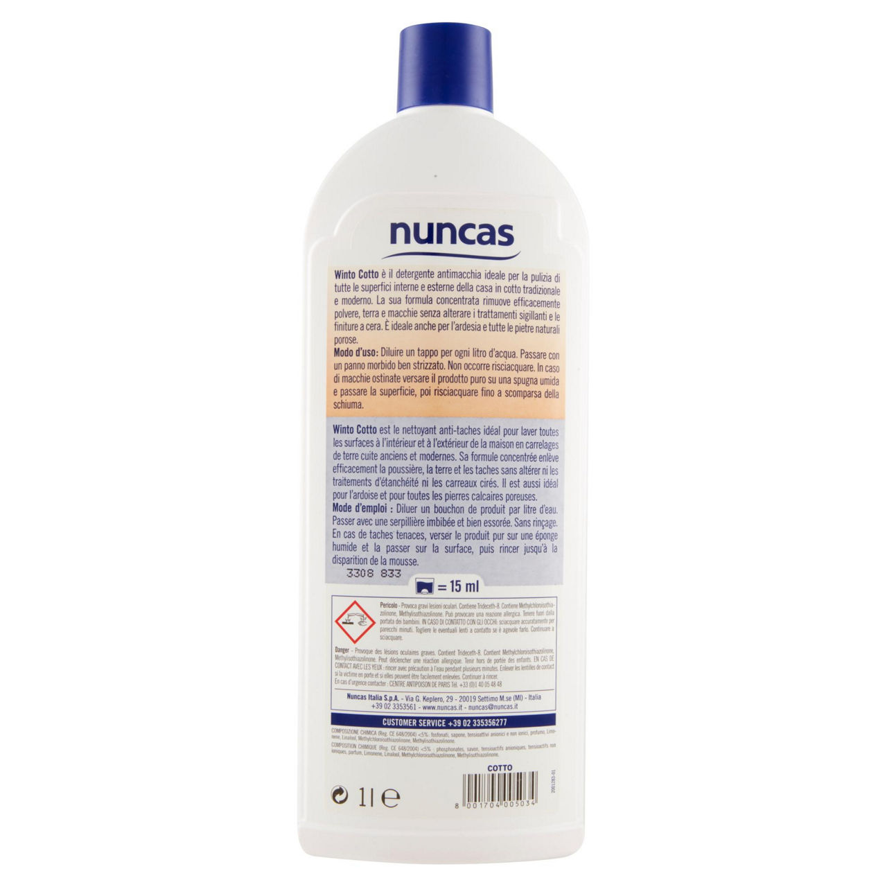 Detergente pavimenti nuncas winto cotto 1lt - Immagine 11
