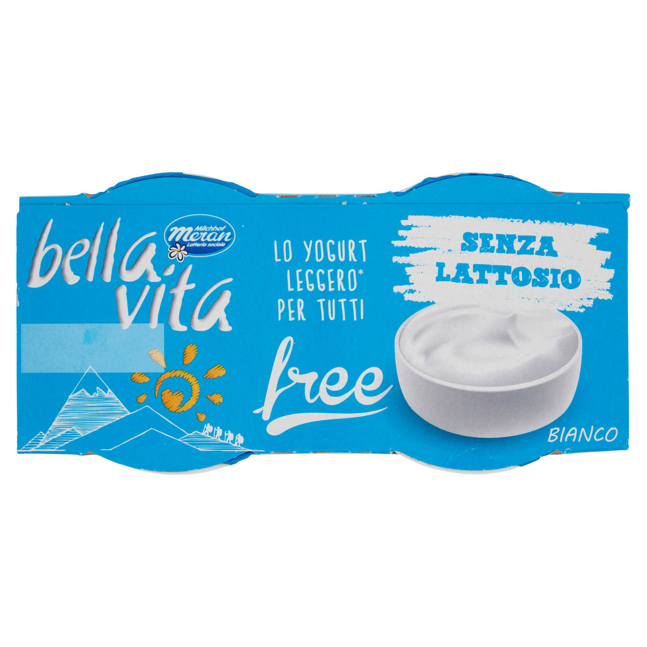 Yogurt leggero bianco senza lattosio 2 pz da 125 gr - Immagine 51