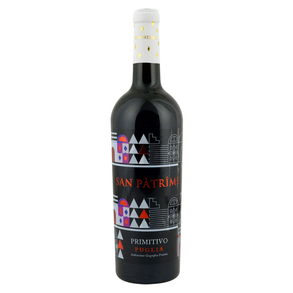 Vino rosso Primitivo Puglia IGP 750 ml - Immagine 01