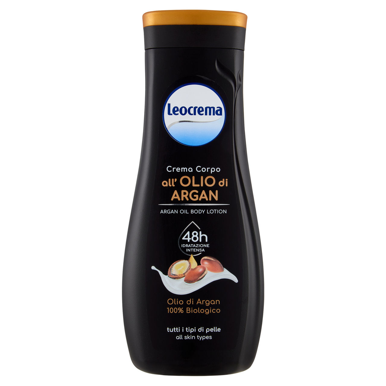 Leocrema fluida  all' olio di argan ml 400 - Immagine 01