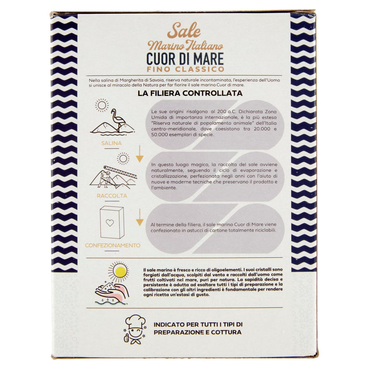 Sale marino essiccato fino cuor di mare 1kg.atisale - Immagine 21