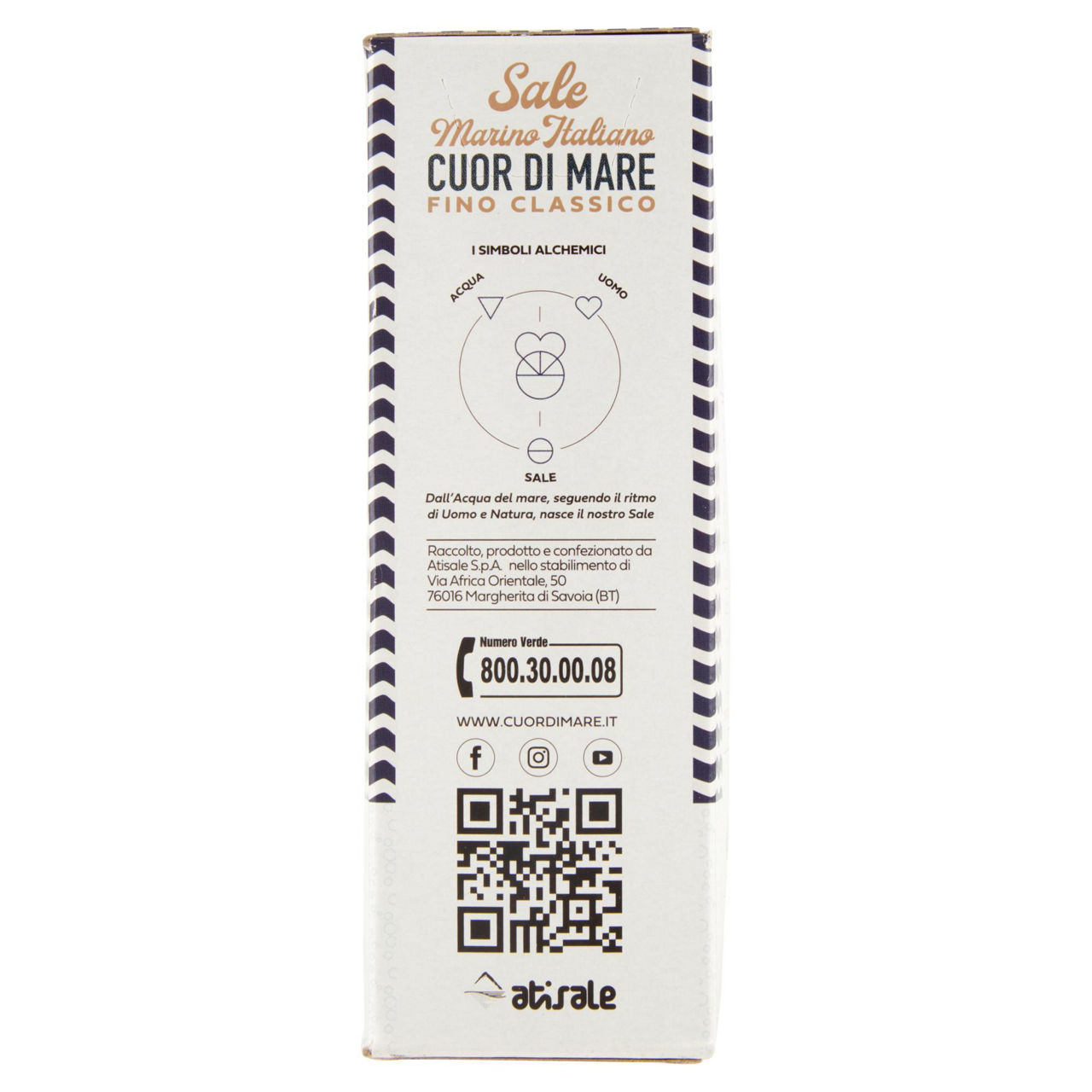 Sale marino essiccato fino cuor di mare 1kg.atisale - Immagine 31