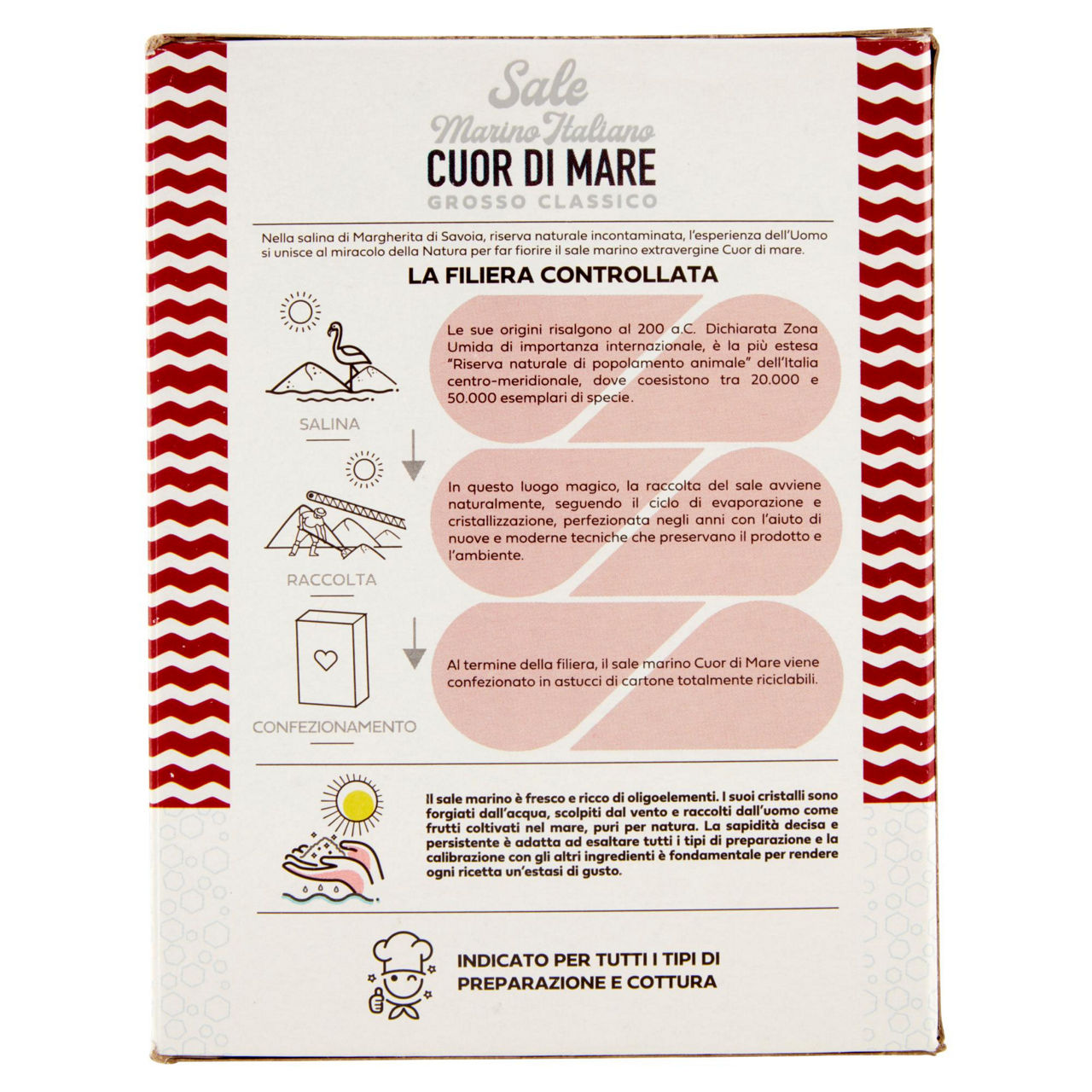 Sale marino cuor di mare grosso atisale  confezione 1 kg - Immagine 41