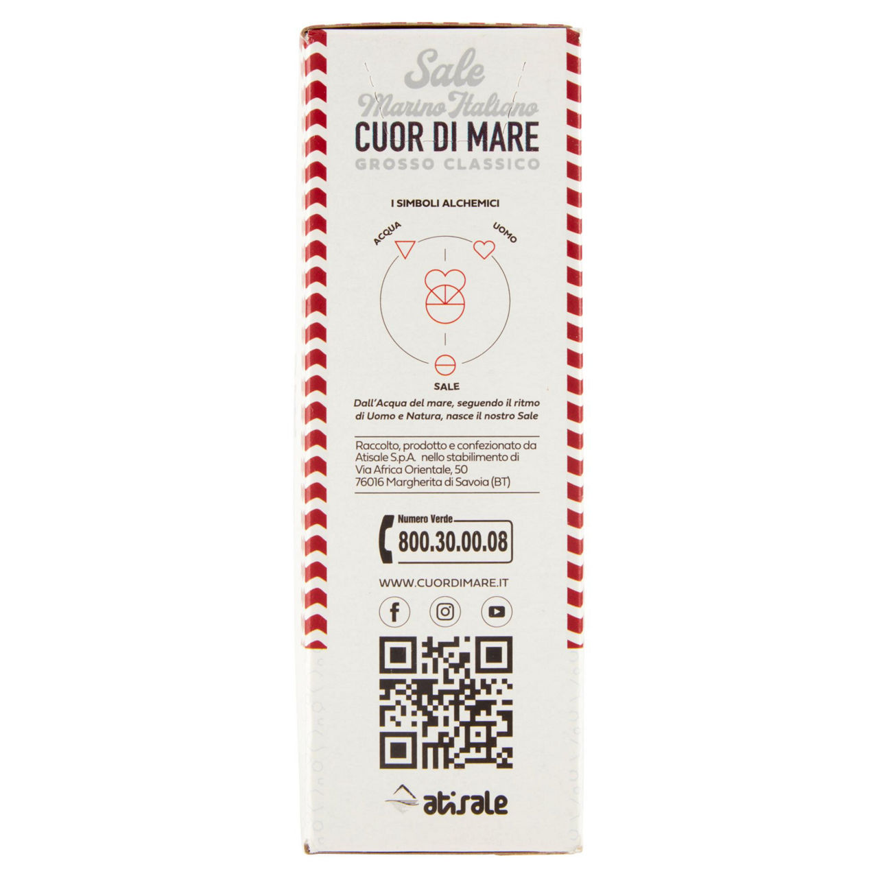 Sale marino cuor di mare grosso atisale  confezione 1 kg - Immagine 51