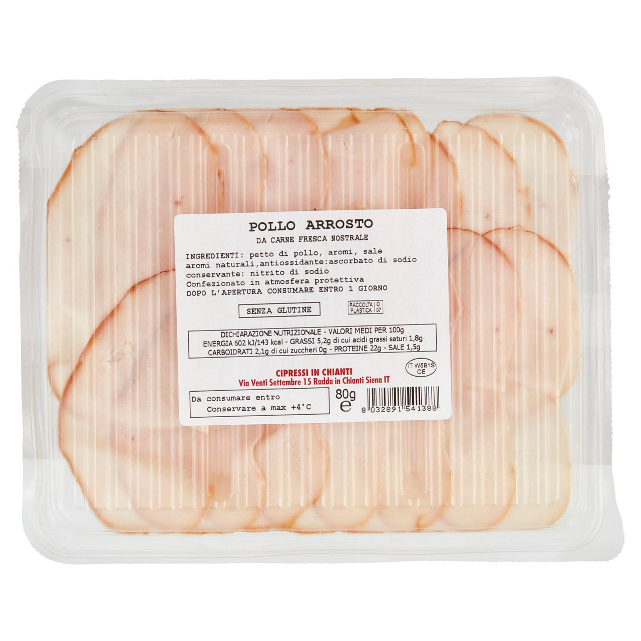 Pollo arrosto affettato 80 gr - Immagine 51
